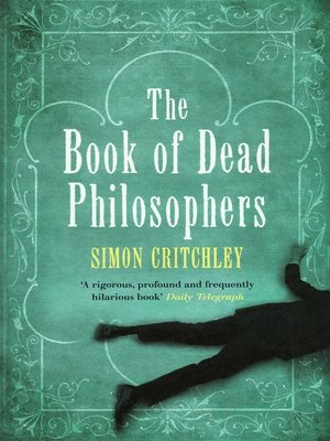 cover image of The Book of Dead Philosophers